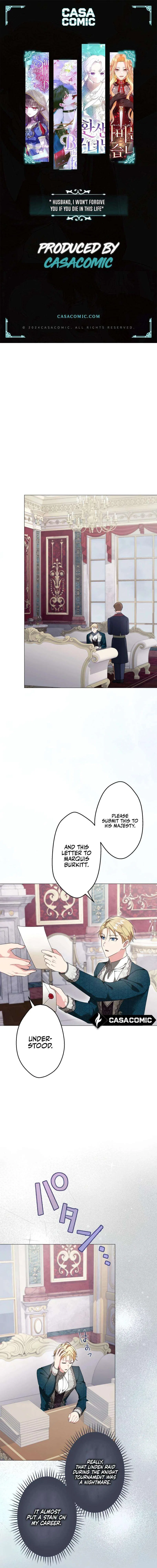 Husband, I wont Forgive You if You Die in this Life Chapter 30 – Page 1