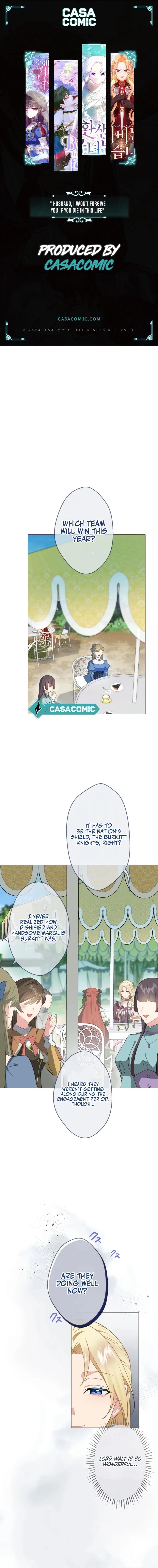 Husband, I wont Forgive You if You Die in this Life Chapter 20 – Page 1