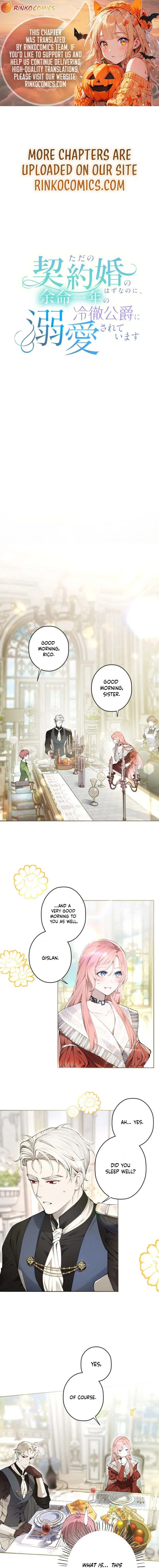 What Was Meant to Be a Contract Marriage Turned Into the Duke’s Obsession Chapter 10 – Page 1