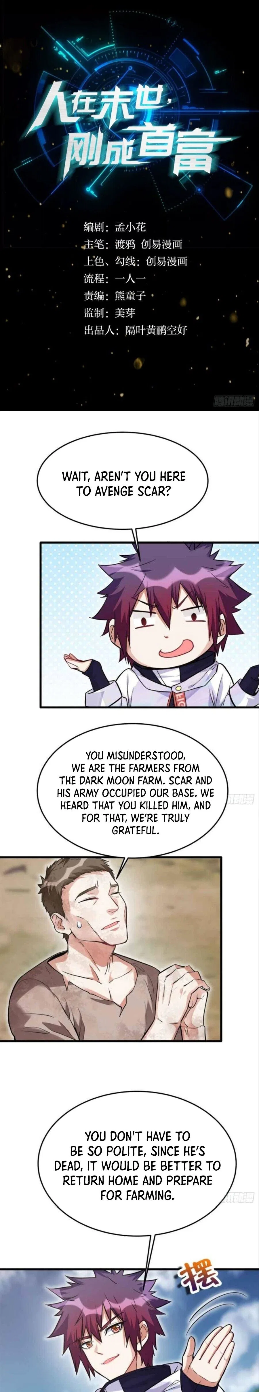 In a Post-Apocalyptic World, I’ll Become the Richest Man Ever! Chapter 18 – Page 2