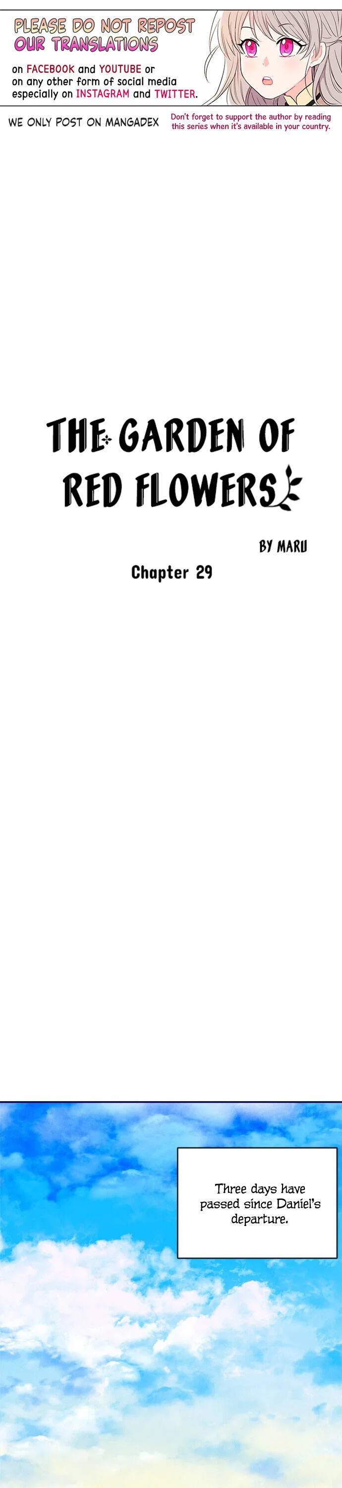 The Garden of Red Flowers Chapter 29 – Page 1