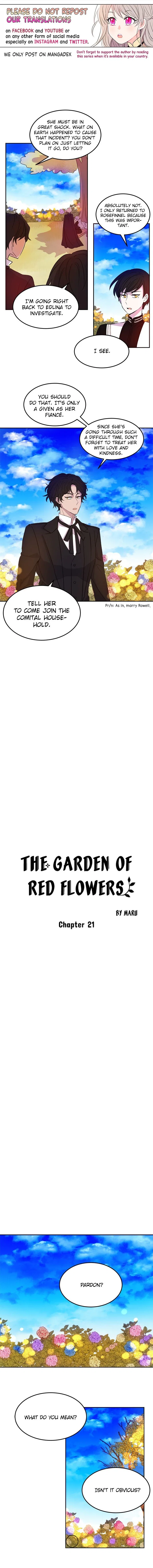 The Garden of Red Flowers Chapter 21 – Page 1