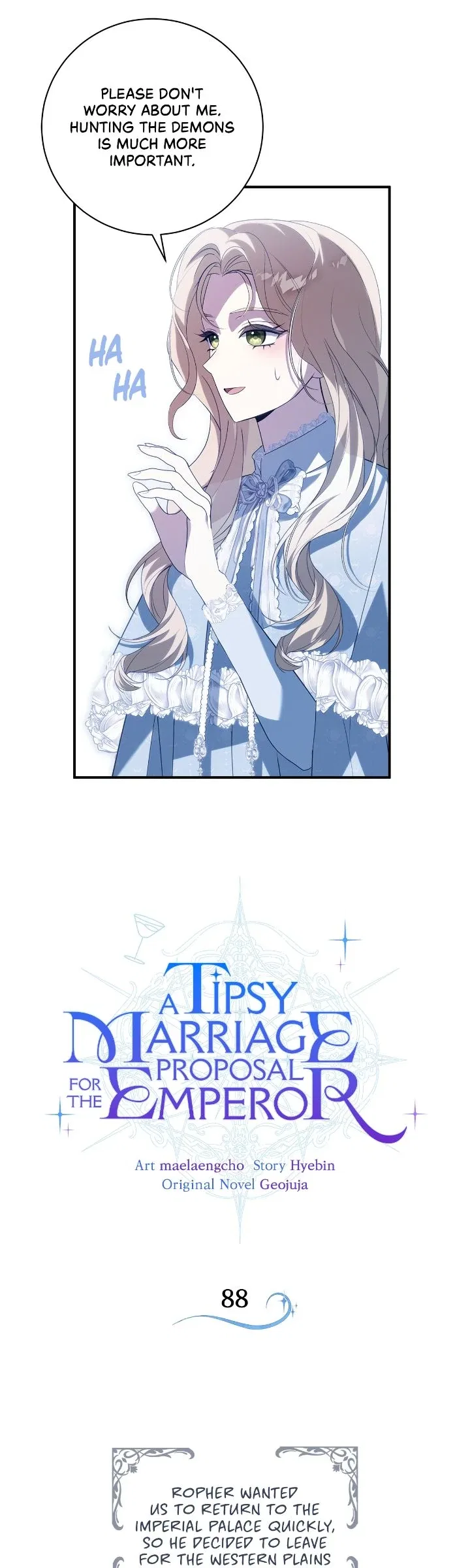 A Tipsy Marriage Proposal for the Emperor Chapter 88 – Page 6