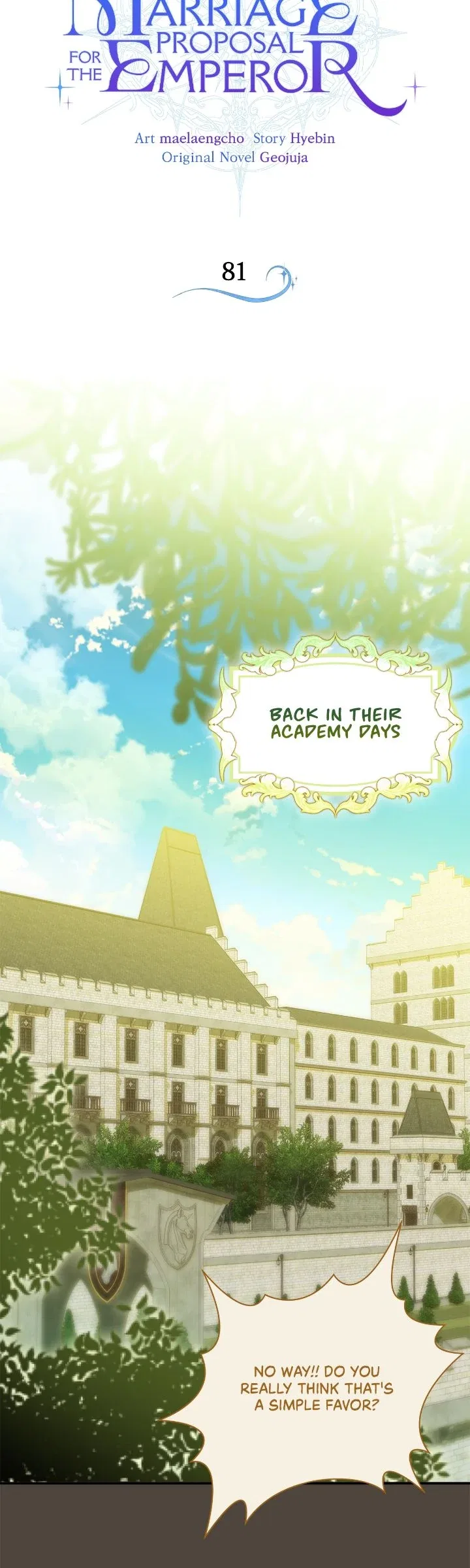 A Tipsy Marriage Proposal for the Emperor Chapter 81 – Page 8