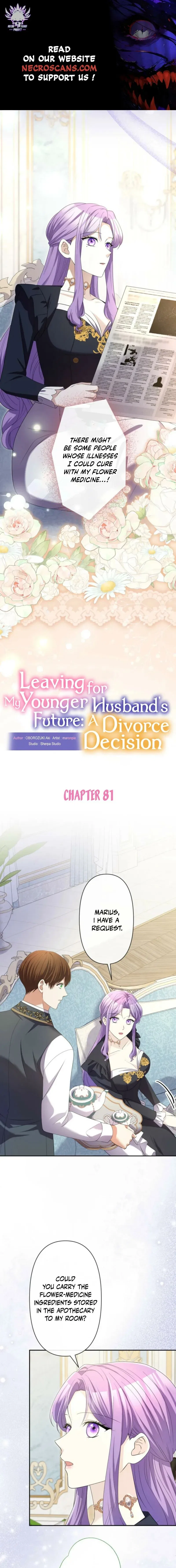 Leaving for My Younger Husband’s Future: A Divorce Decision Chapter 81 – Page 1
