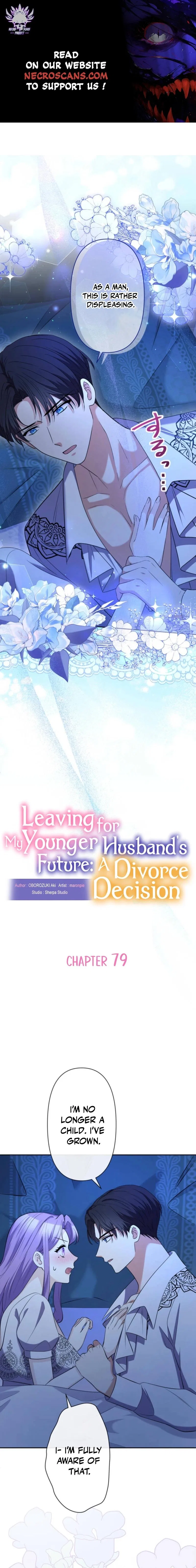 Leaving for My Younger Husband’s Future: A Divorce Decision Chapter 79 – Page 1