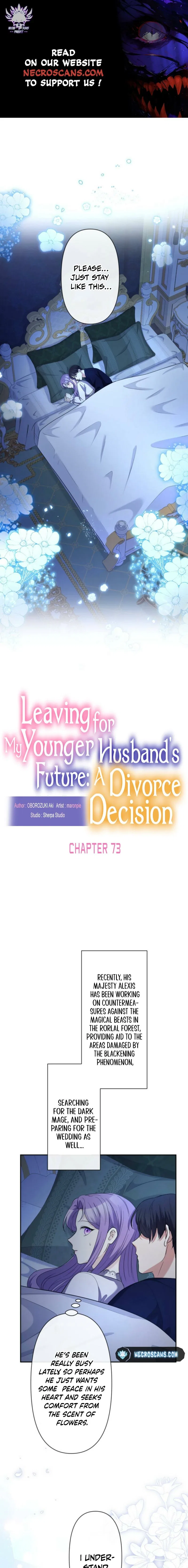 Leaving for My Younger Husband’s Future: A Divorce Decision Chapter 73 – Page 1