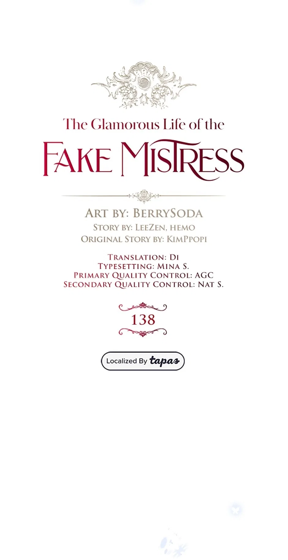 The Glamorous Life of the Fake Mistress Chapter 138 – Page 43
