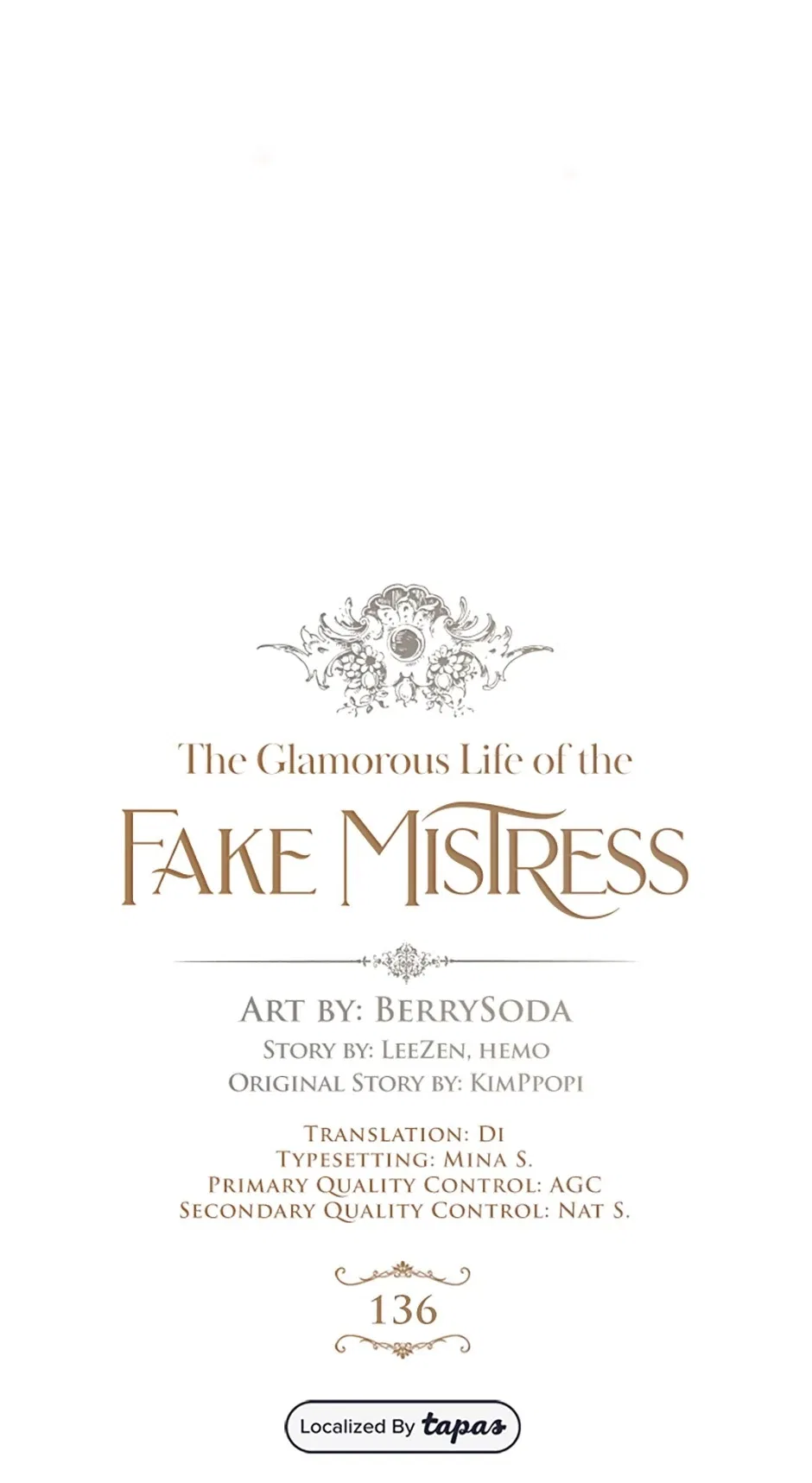The Glamorous Life of the Fake Mistress Chapter 136 – Page 7