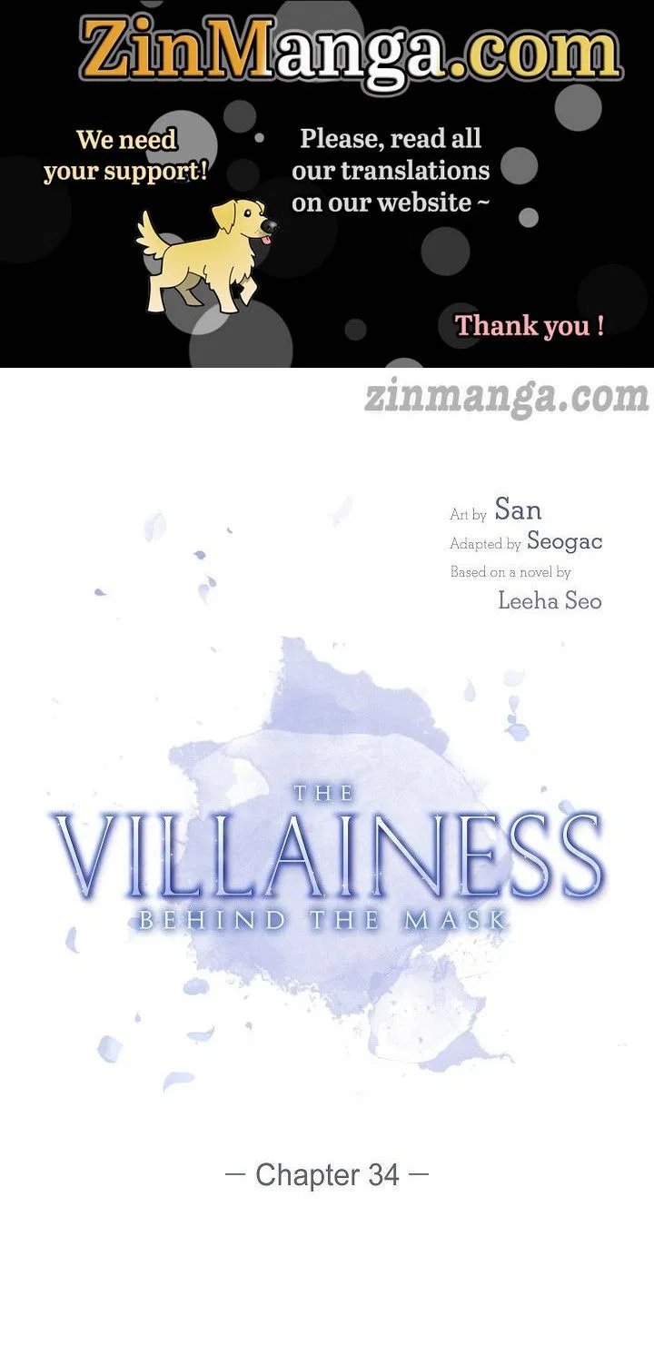 The Villainess Behind the Mask Chapter 34 – Page 1