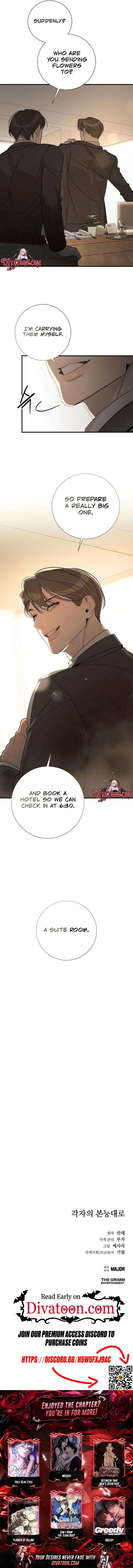 According to Their Own Instincts Chapter 7 – Page 10