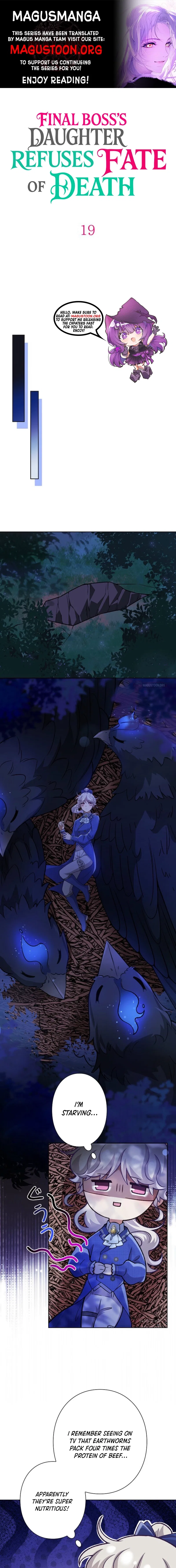 I Was Reincarnated as the Last Boss’s Daughter, but I Reject My Fate to Die. Chapter 19 – Page 2