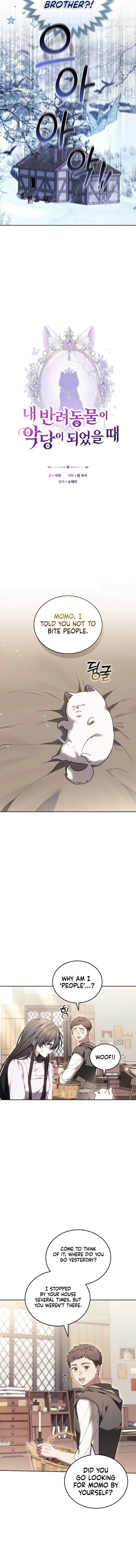 When My Pet Became the Villain Chapter 12 – Page 3