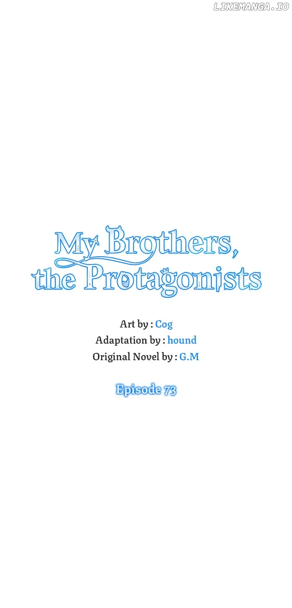 My Brothers, the ProtagonistsMy Brothers, the Protagonists Chapter 73 – Page 36