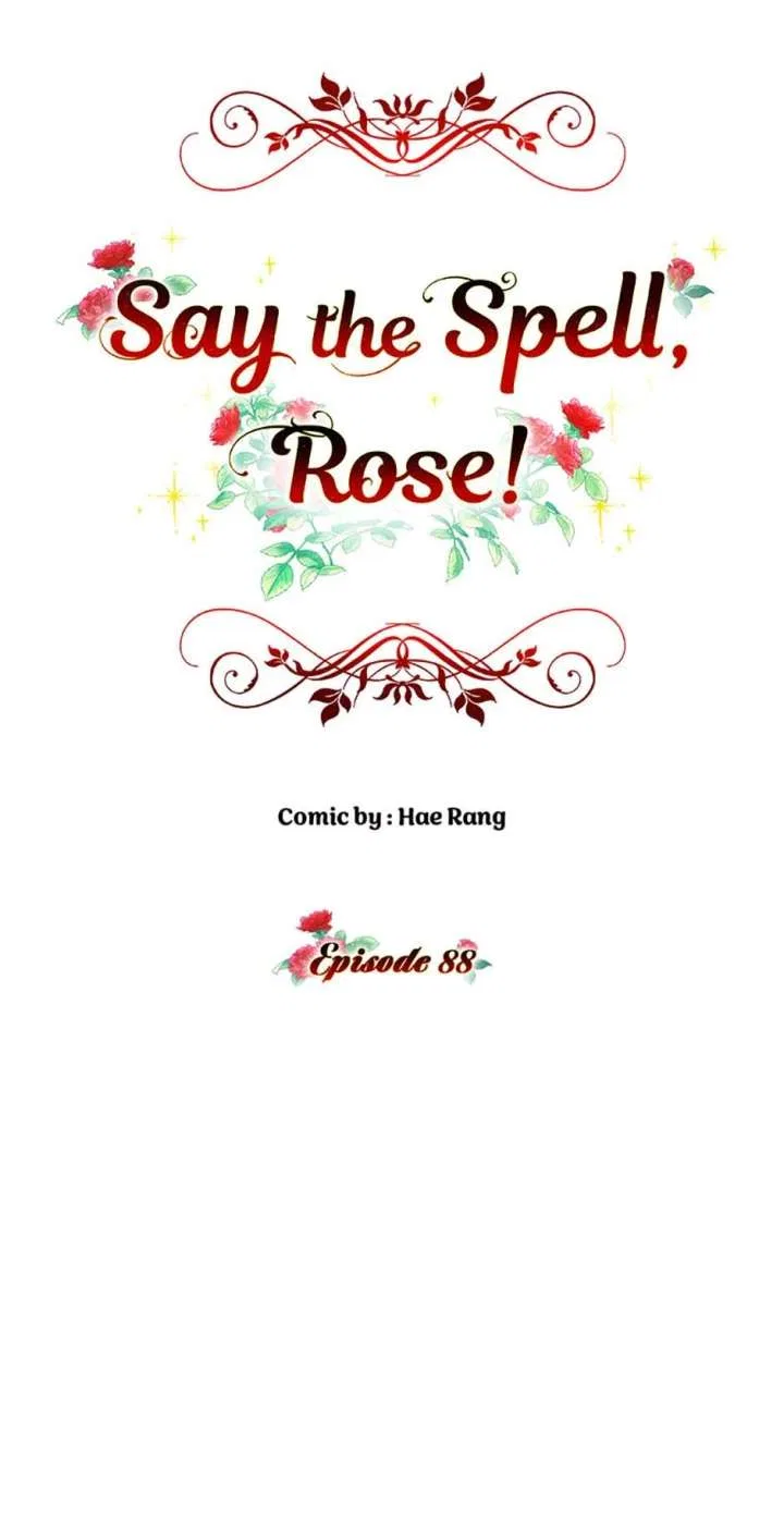Say the spell, Rose! Chapter 88 – Page 1
