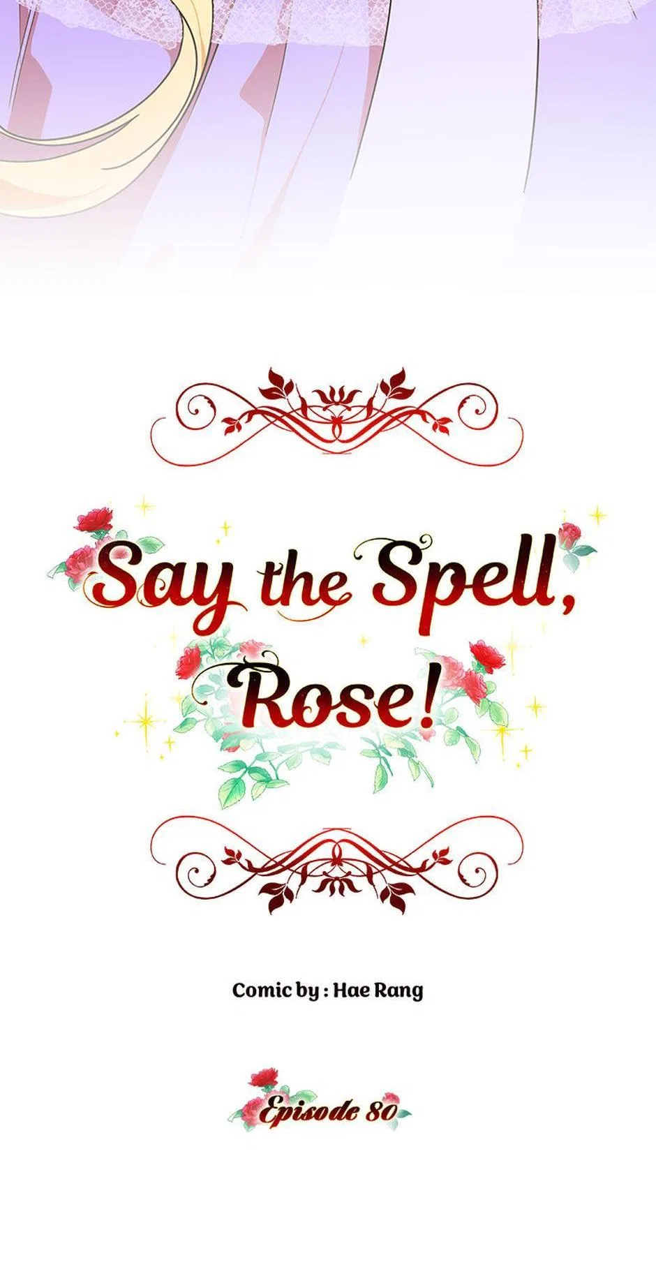 Say the spell, Rose! Chapter 80 – Page 31
