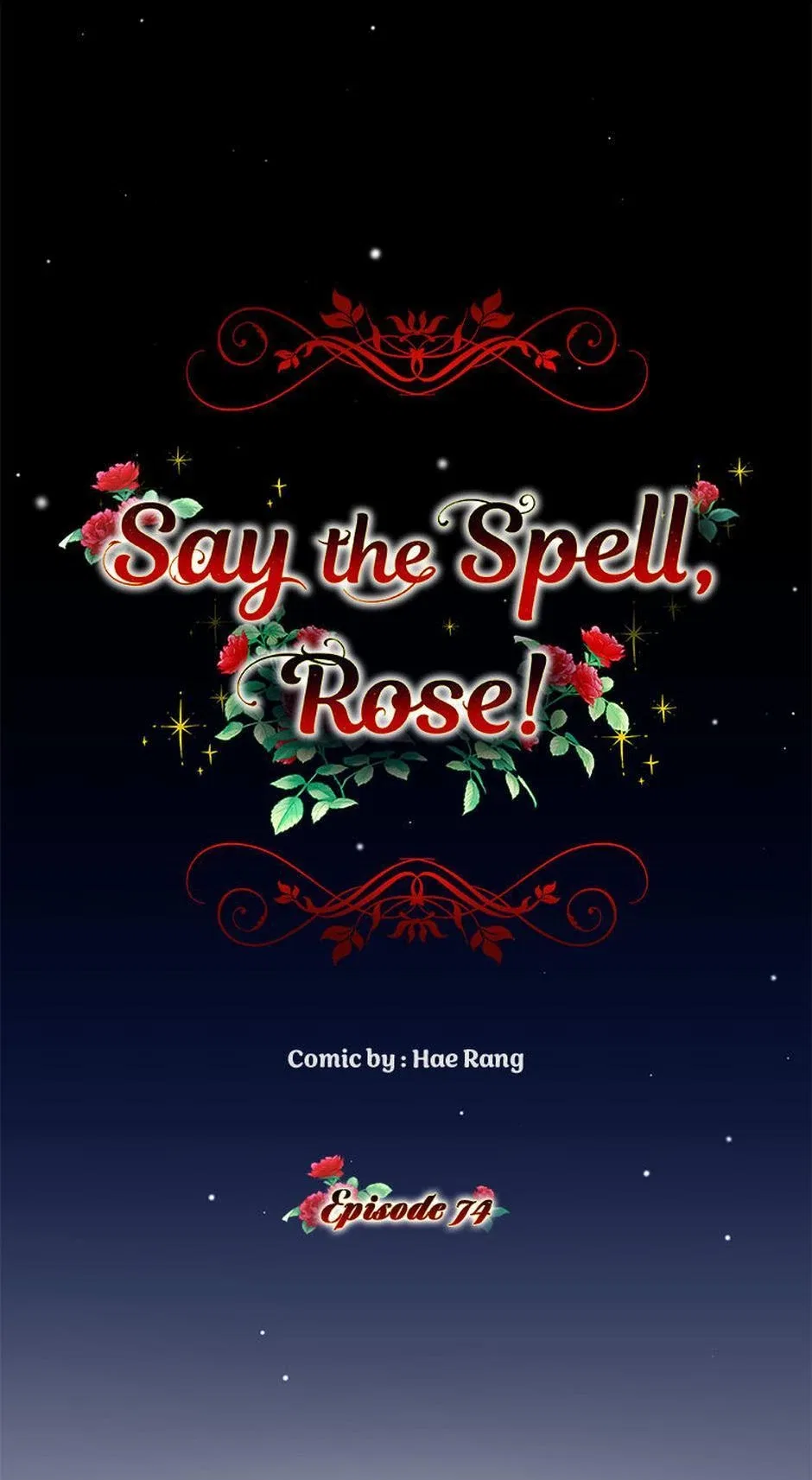 Say the spell, Rose! Chapter 74 – Page 34
