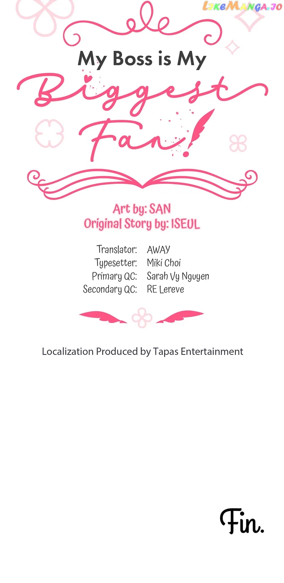 My Boss is My Biggest Fan! Chapter 74 – Page 69