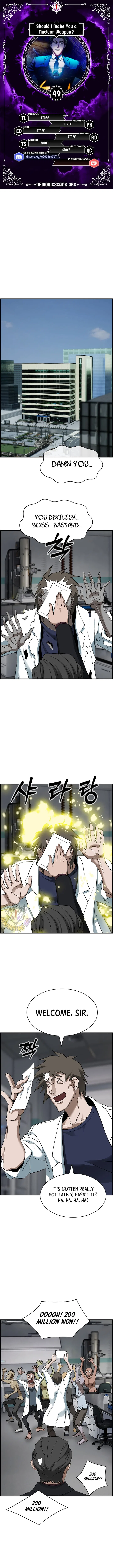 Should I Make You a Nuclear Weapon? Chapter 49 – Page 1