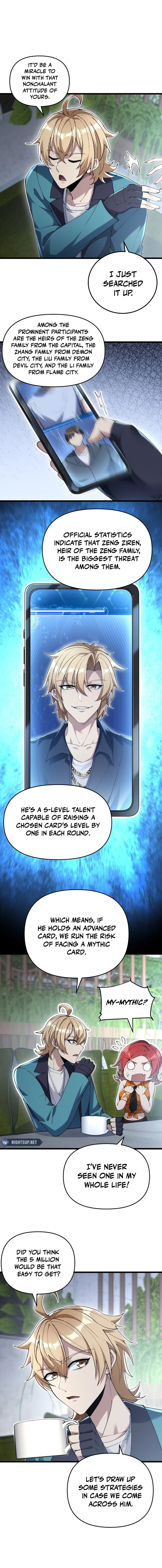 My Cards Can Level Up Forever! Chapter 9 – Page 8