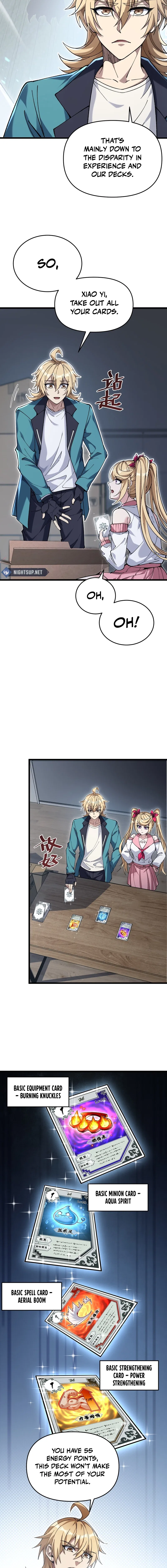 My Cards Can Level Up Forever! Chapter 8 – Page 3