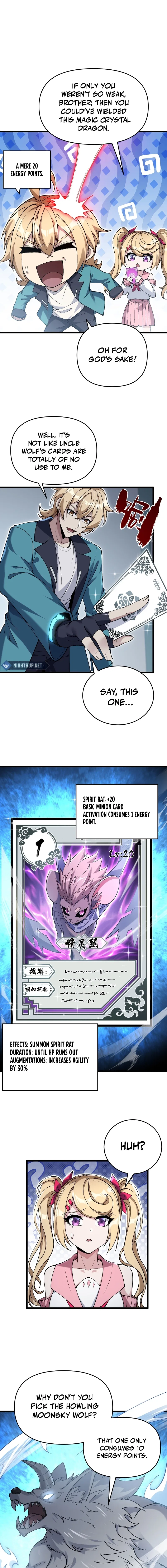 My Cards Can Level Up Forever! Chapter 8 – Page 6