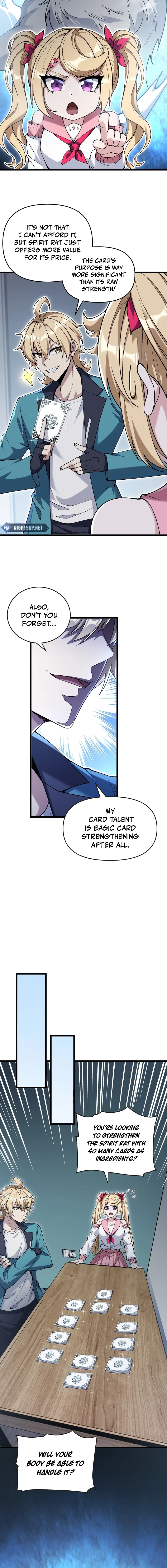 My Cards Can Level Up Forever! Chapter 8 – Page 7