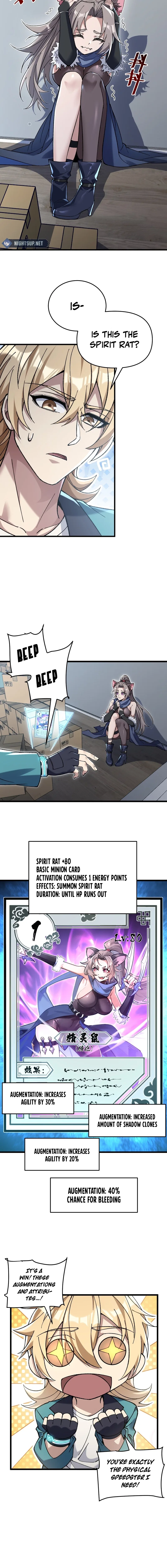 My Cards Can Level Up Forever! Chapter 8 – Page 11