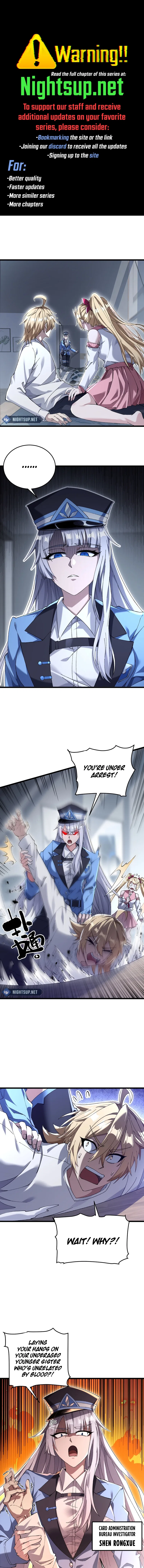 My Cards Can Level Up Forever! Chapter 7 – Page 1