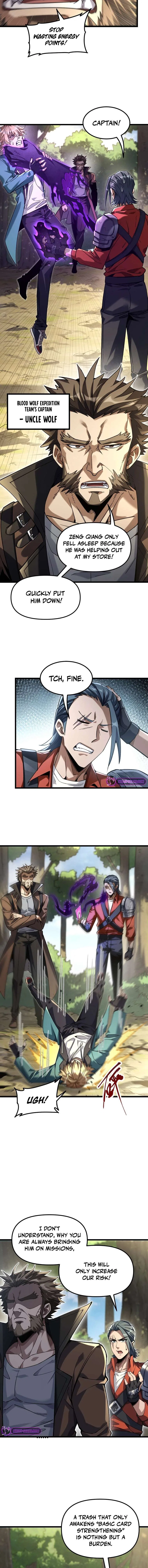 My Cards Can Level Up Forever! Chapter 1 – Page 3