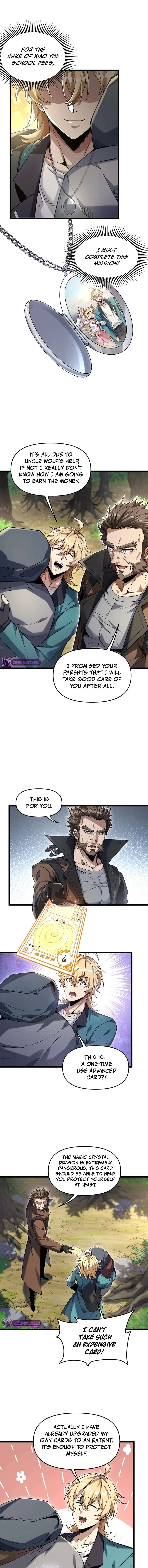 My Cards Can Level Up Forever! Chapter 1 – Page 6