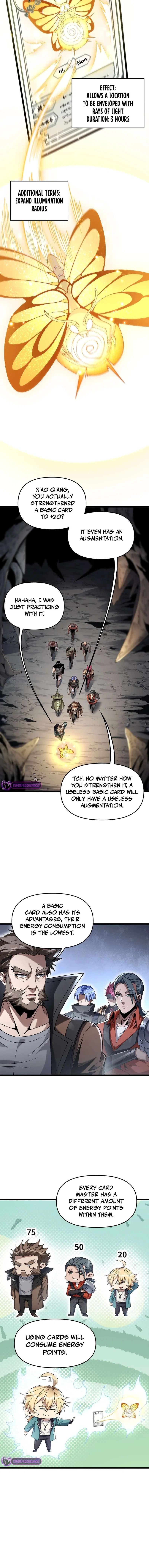 My Cards Can Level Up Forever! Chapter 1 – Page 9