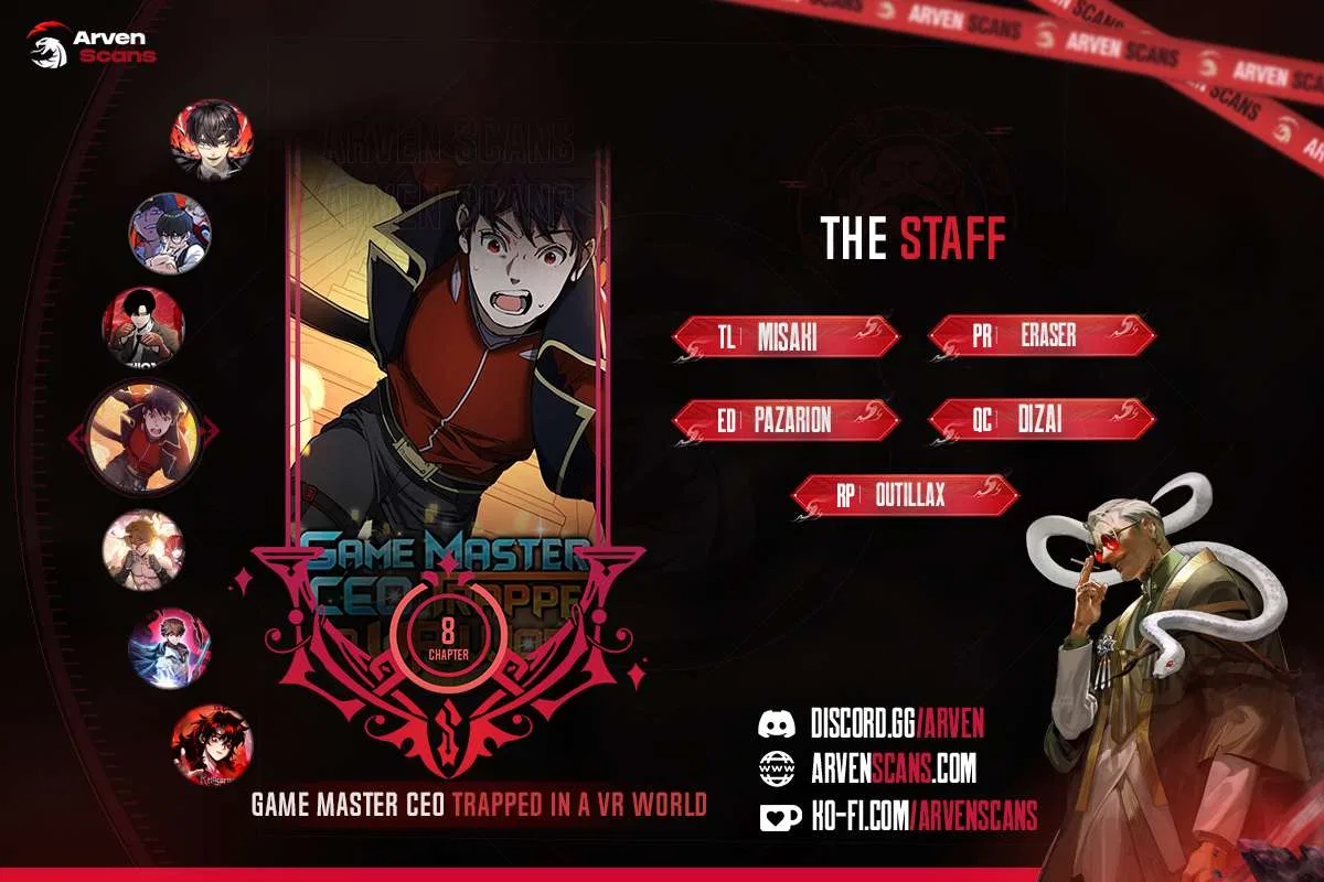 Game Master CEO Trapped in a VR World Chapter 8 – Page 1