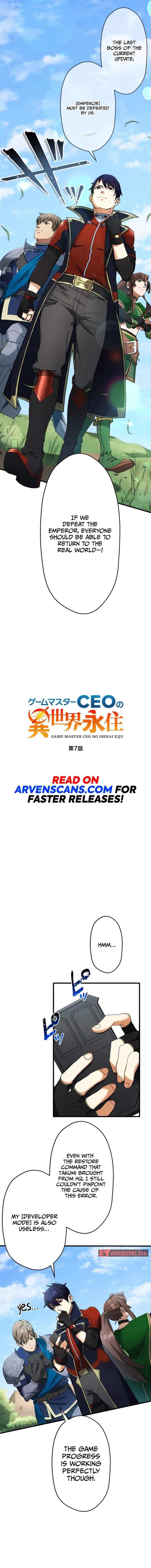 Game Master CEO Trapped in a VR World Chapter 7 – Page 5