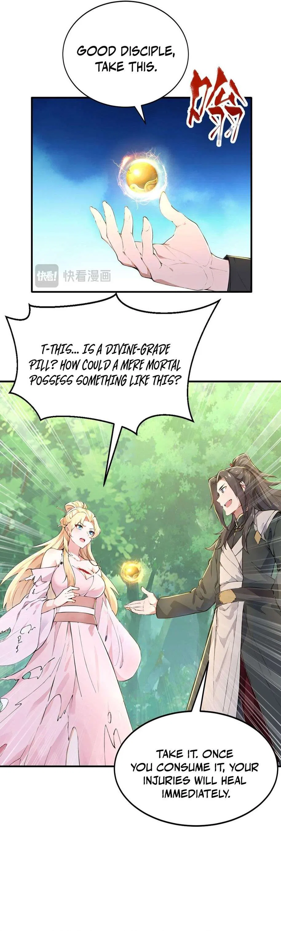 I Get Stronger Just by Lying down while My Apprentice Cultivates Chapter 67 – Page 14