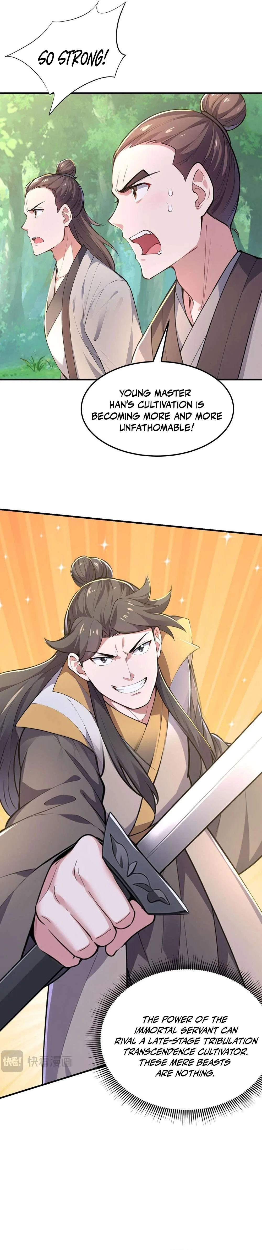 I Get Stronger Just by Lying down while My Apprentice Cultivates Chapter 64 – Page 6