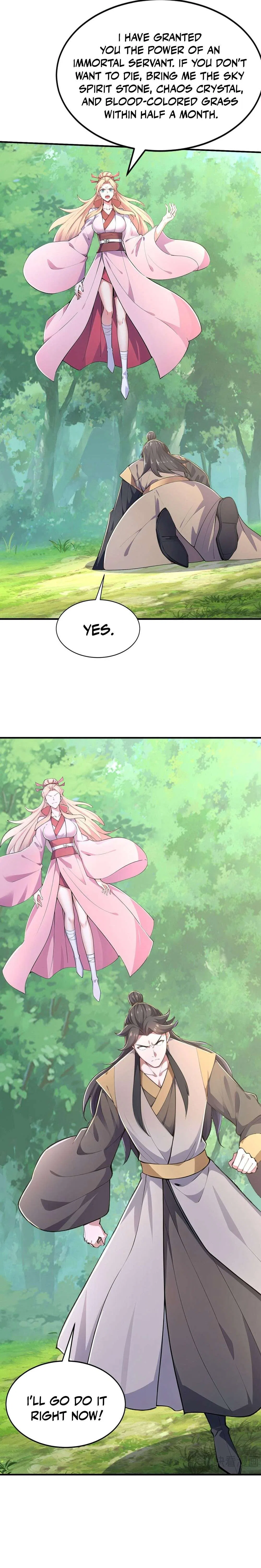 I Get Stronger Just by Lying down while My Apprentice Cultivates Chapter 63 – Page 14