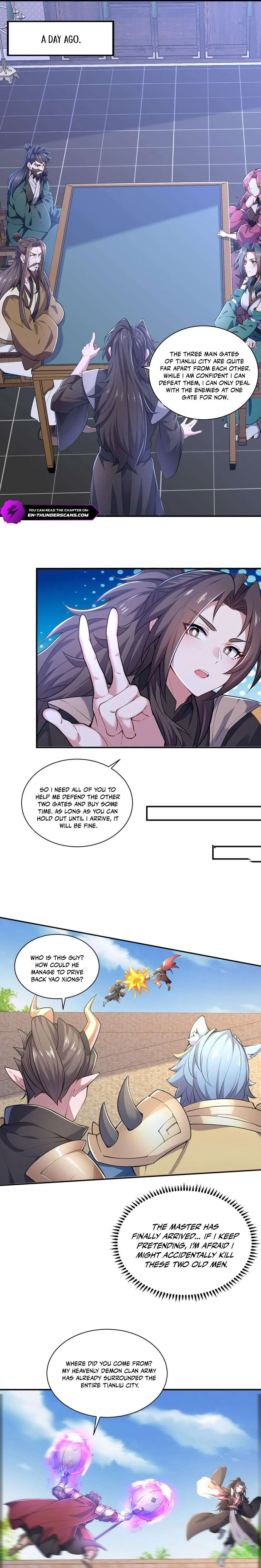 I Get Stronger Just by Lying down while My Apprentice Cultivates Chapter 56 – Page 9