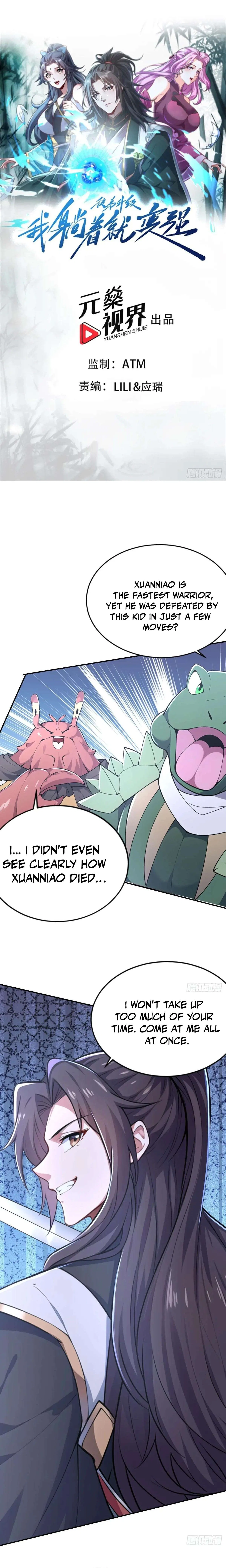 I Get Stronger Just by Lying down while My Apprentice Cultivates Chapter 55 – Page 1