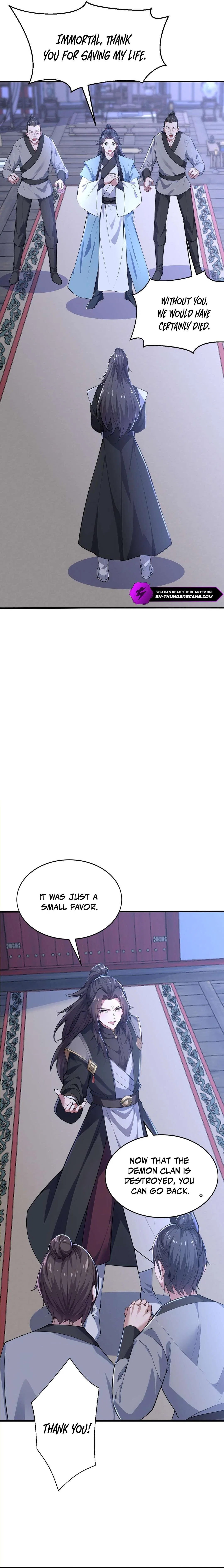 I Get Stronger Just by Lying down while My Apprentice Cultivates Chapter 48 – Page 9
