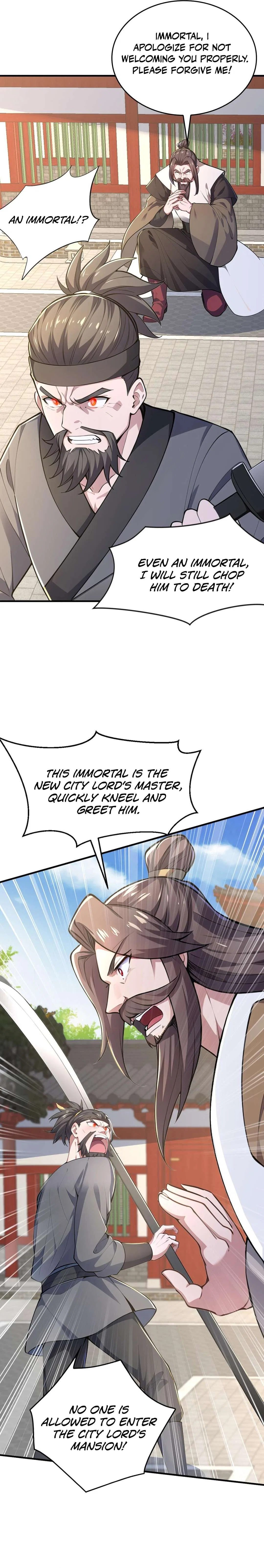 I Get Stronger Just by Lying down while My Apprentice Cultivates Chapter 46 – Page 9