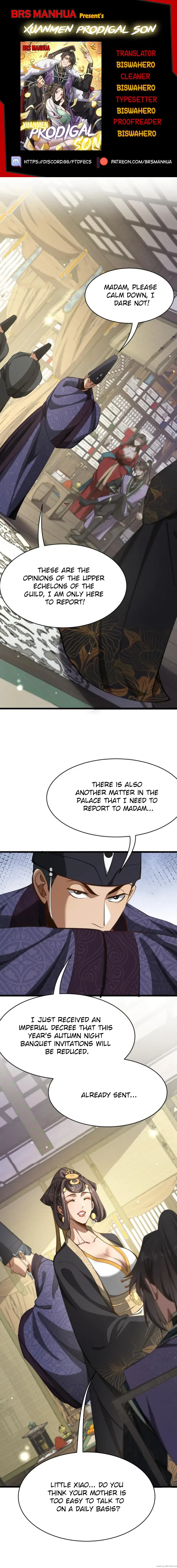 Prodigal Son of Xuanmen Chapter 8 – Page 1