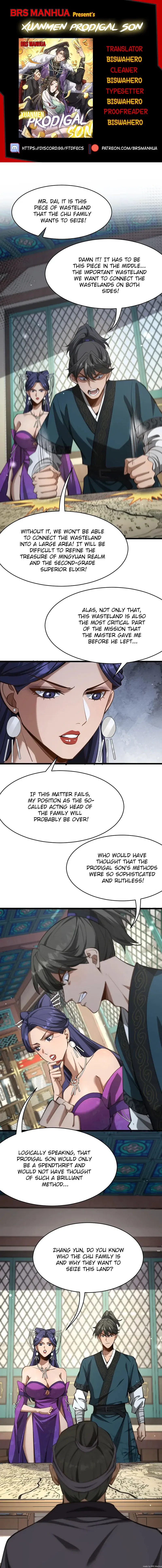 Prodigal Son of Xuanmen Chapter 6 – Page 1