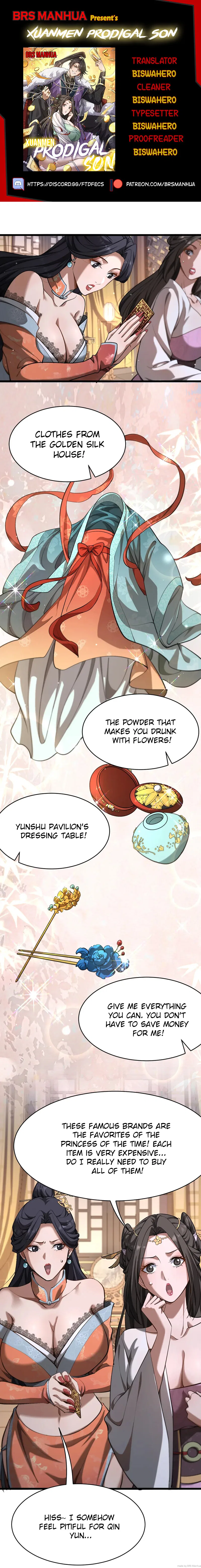 Prodigal Son of Xuanmen Chapter 2 – Page 1