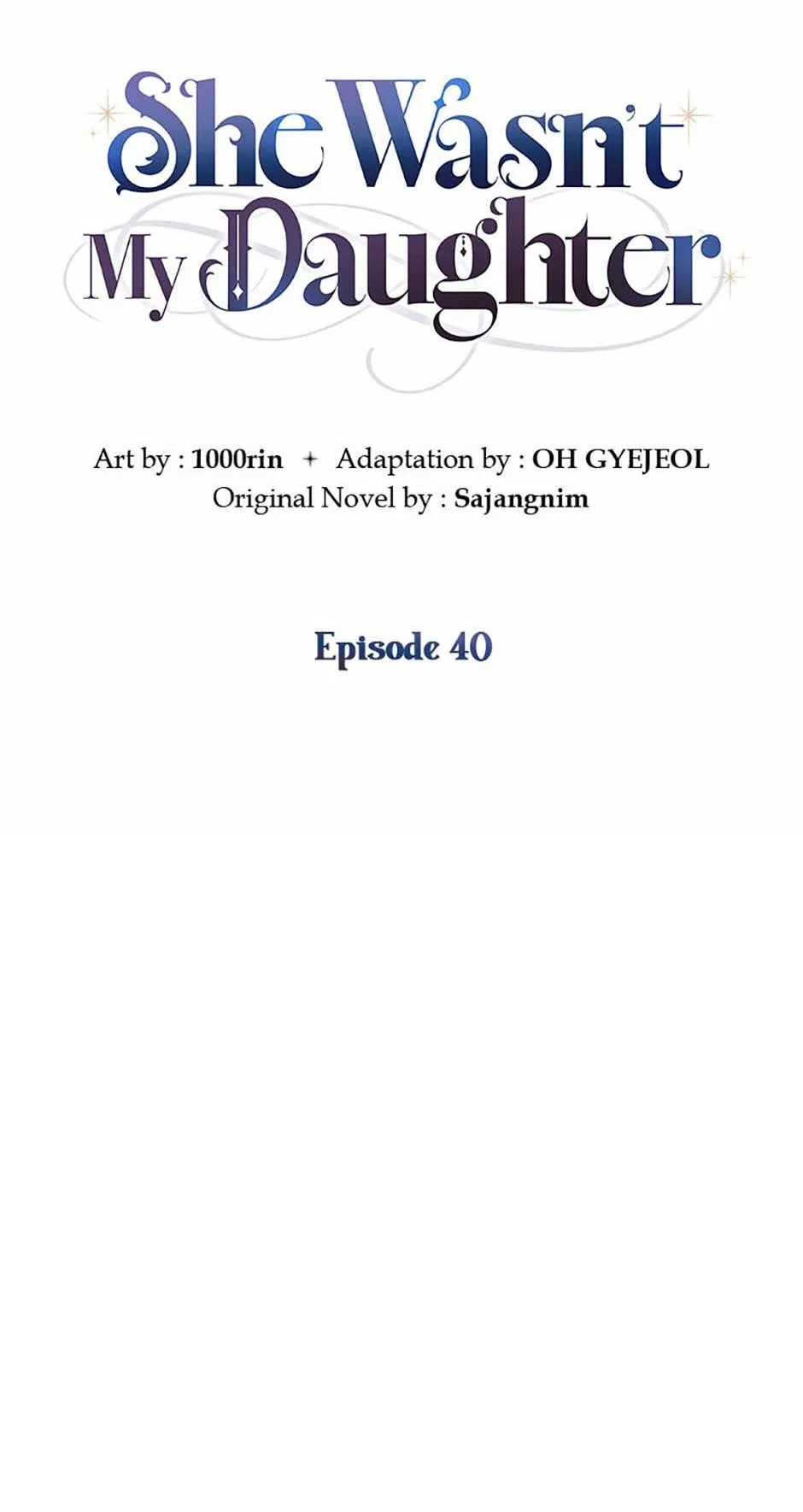 She Wasn’t My Daughter Chapter 40 – Page 45