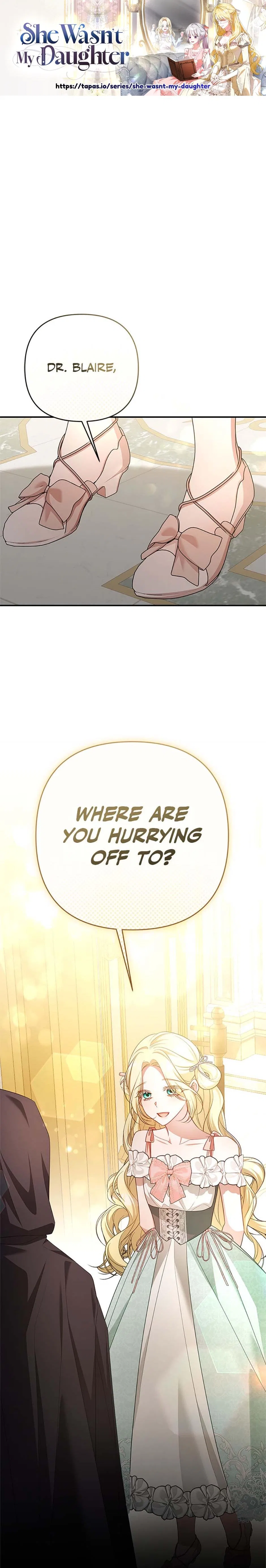 She Wasn’t My Daughter Chapter 36 – Page 1