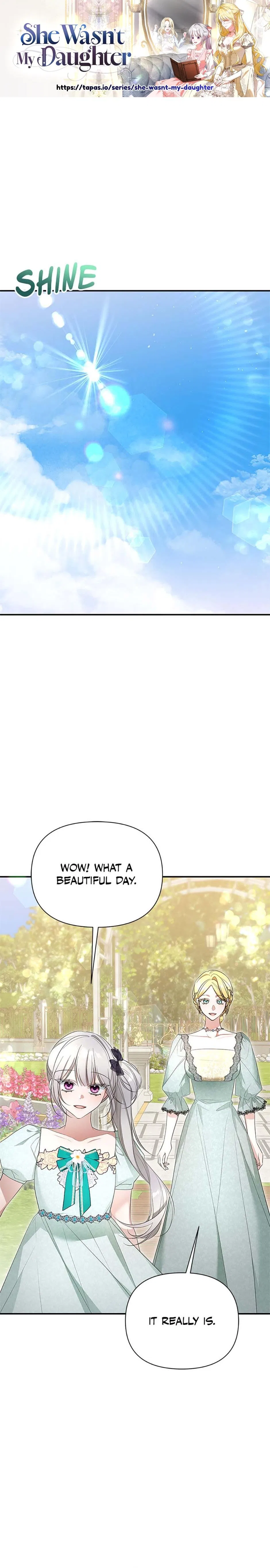 She Wasn’t My Daughter Chapter 28 – Page 1