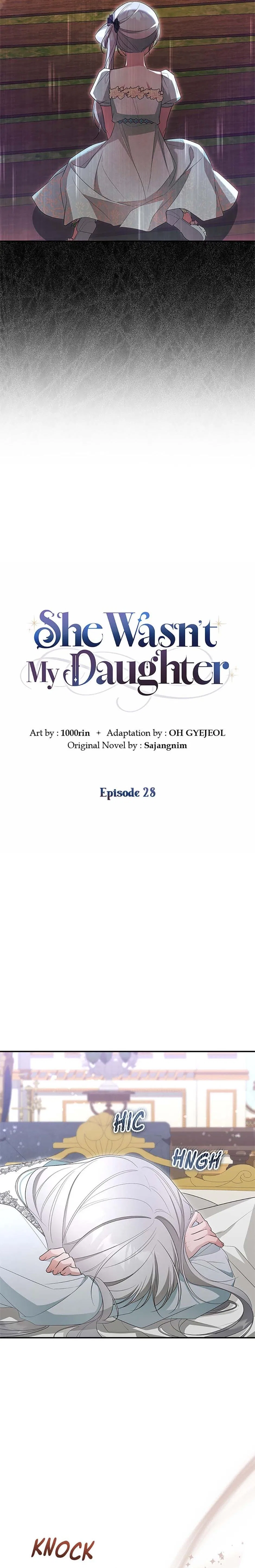 She Wasn’t My Daughter Chapter 28 – Page 11