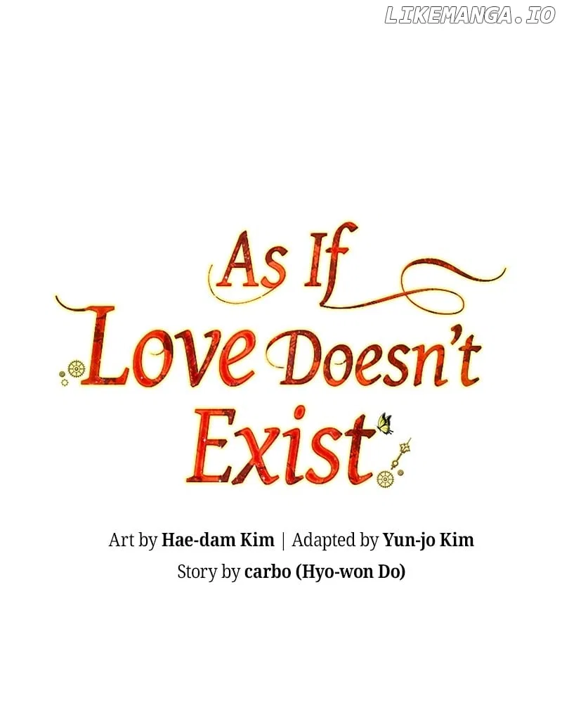 As If Love Doesn’t Exist Chapter 61 – Page 1
