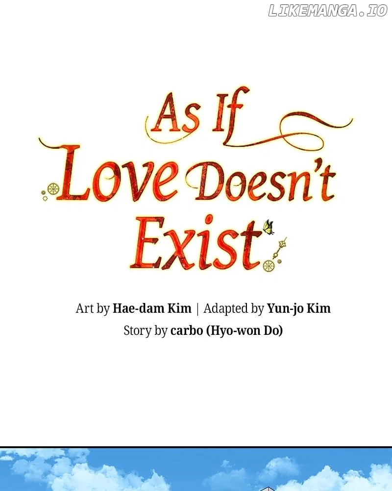 As If Love Doesn’t Exist Chapter 60 – Page 1